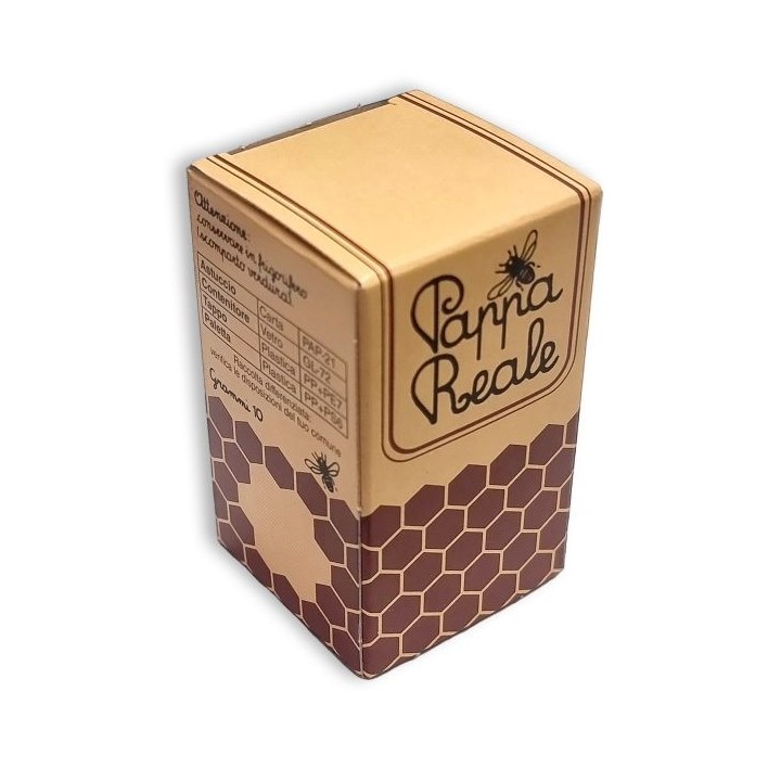 Scatolina In Cartone Per Vasetto Pappa Reale 10 Ml