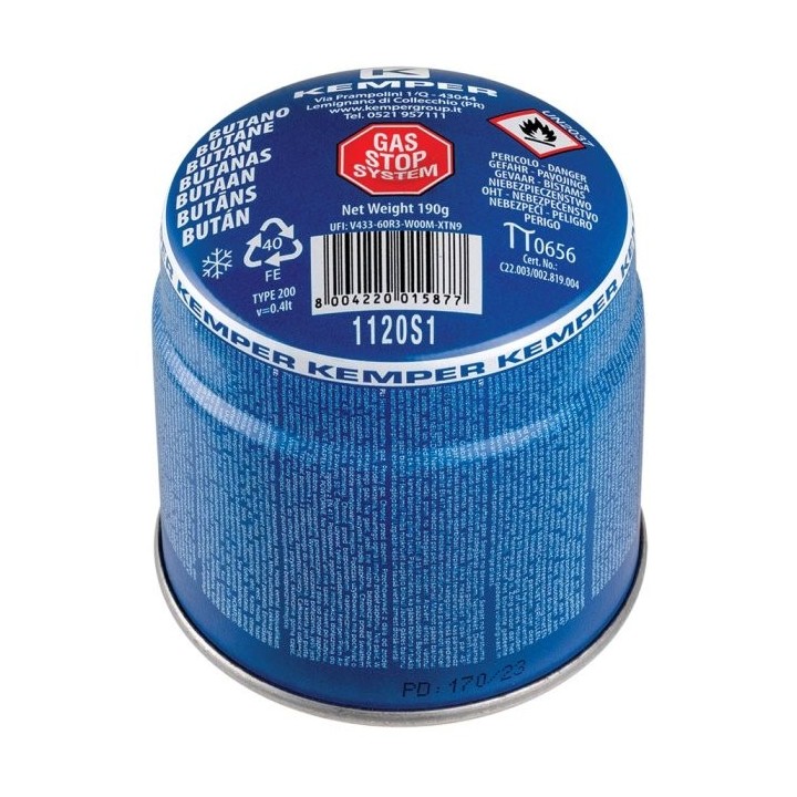 Cartuccia Butano 190 Gr.