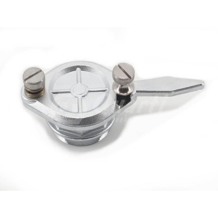 Rubinetto A Taglio In Ottone Cromato Ø Mm 40