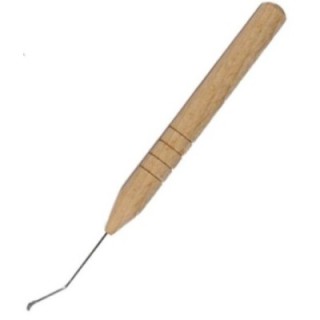 Coglilarve In Acciaio Inox E Manico In Legno