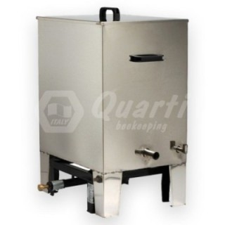 SCERATRICE Inox A Vapore Per 16 Favi Da Nido D.B.