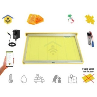 bHub24 FRAME | Monitoraggio di temperatura e umidità + Antifurto GPS nuovo sistema in 4G