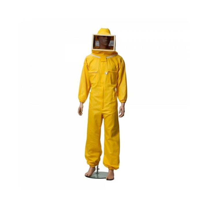 Tuta Con Maschera Quadrata E Zip