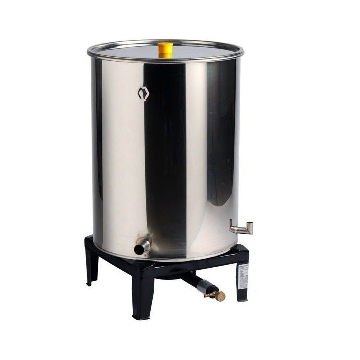 Sceratrice Inox A Vapore Per 10 Favi Da Nido D.B.