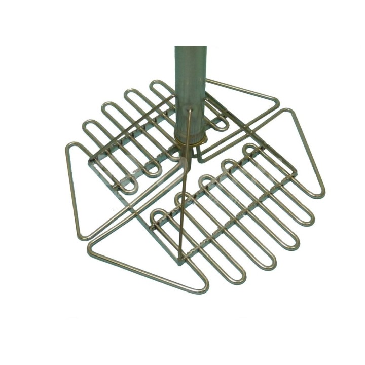 Fondimiele Immersione Ø 70cm - Piastra Inox Termostata