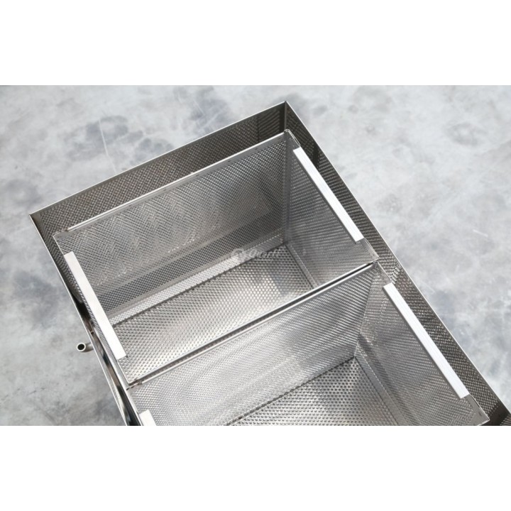 SCERATRICE Inox A Vapore Per 16 Favi Da Nido D.B.