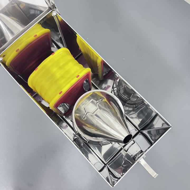 Valigia Porta Affumicatore Inox - Custodia di Sicurezza