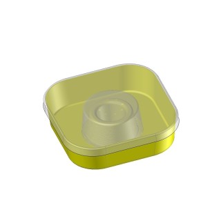 Nutritore Quadrato 1 Litro per Coprifavo - Apicoltura