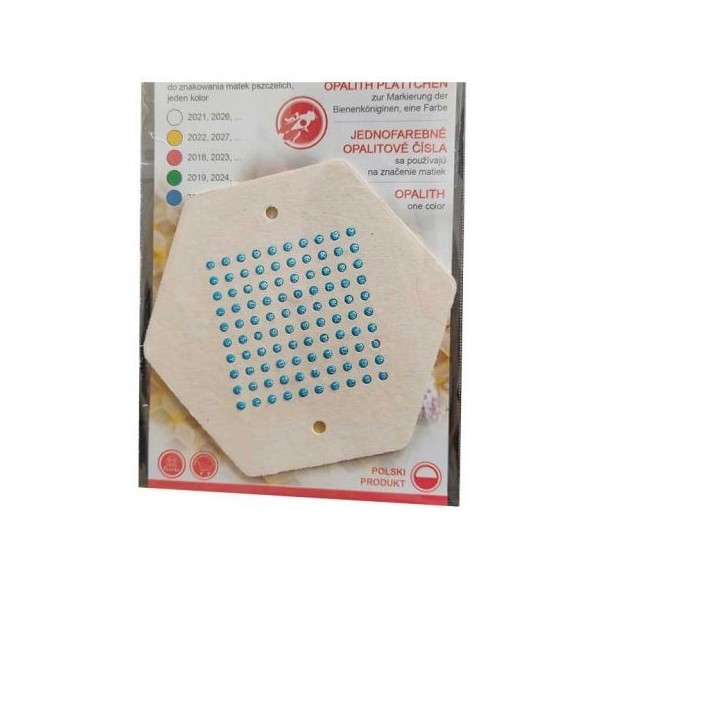 Opalitki Blu Numerati 1-100 - Marcatura Regine 2025/30