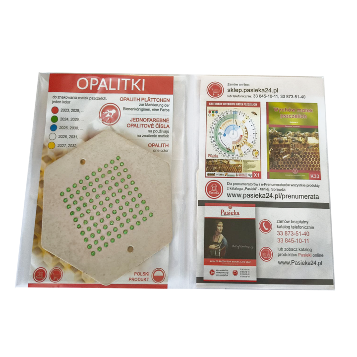 Opalitki Verdi Numerati - Marcatura Regine 2024/29