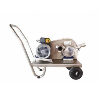 Pompa Miele Inox Monofase 220V con Carrello Professionale