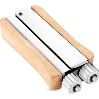 Zigrinatore per Fogli Cera Apicoltura - Manico in Legno