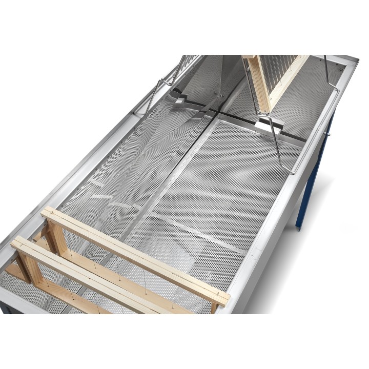 Banco Disopercolare Giordan 120x44 Inox con Coperchio