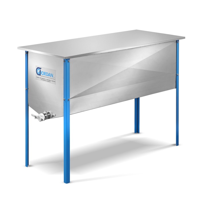 Banco Disopercolare Giordan 120x44 Inox con Coperchio