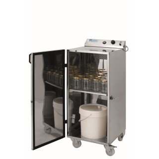 Camera Calda Giordan Inox - Armadio per Latte e Barattoli