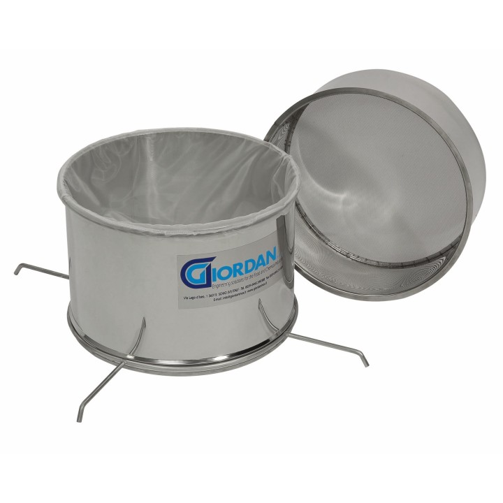 Filtro Inox Giordan per Maturatori 200-400kg con Sacco