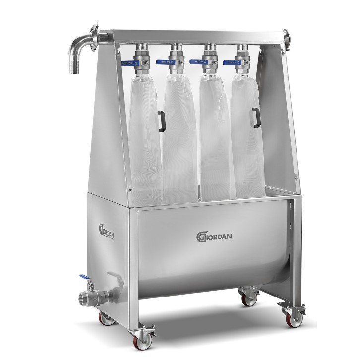 Filtro Multiplo Miele Inox: 4 Sacchi e Vasca Scarico Totale